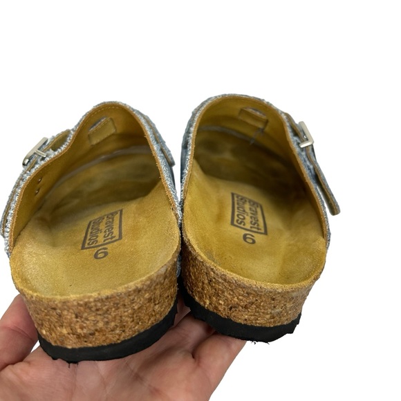 Bravest Studios Denim Tokyo Paisley Mule Clogs - Picture 11 of 12